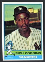 1976 Topps Base Set #572 Rich Coggins