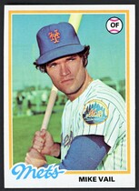 1978 Topps Base Set #69 Mike Vail