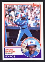 1983 Topps Base Set #680 Andre Dawson