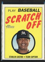 2019 Topps Heritage 1970 Topps Scratch-Off #14 Starlin Castro