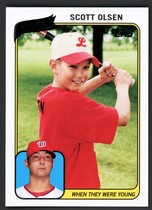 2010 Topps When They Were Young #SO Scott Olsen