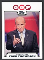 2008 Topps Campaign 2008 #C08-FT Fred Thompson