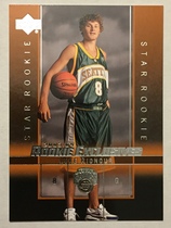 2003 Upper Deck Rookie Exclusives #10 Luke Ridnour