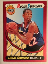 1991 Fleer Rookie Sensations #1 Lionel Simmons