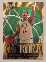 2000 Press Pass On Fire #OF5 Mateen Cleaves