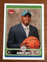 2006 Topps Base Set #250 Randy Foye