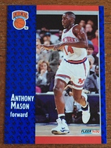1991 Fleer Base Set #326 Anthony Mason