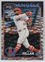 2024 Topps Update Silver Crackle Foil (Super Box Exclusive) #US214 Kevin Pillar