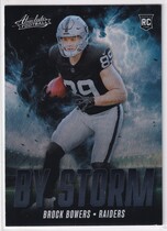 2024 Panini Absolute By Storm #6 Bo Nix