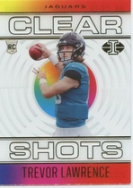 2021 Panini Illusions Clear Shots #16 Trevor Lawrence