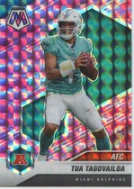 2021 Panini Mosaic Camo Pink #228 Tua Tagovailoa