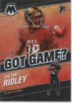 2021 Panini Mosaic Got Game #GG-17 Calvin Ridley