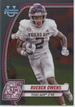 2024 Bowman Chrome University #76 Rueben Owens