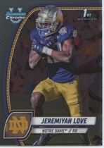 2024 Bowman Chrome University #100 Jeremiyah Love