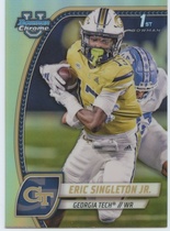 2024 Bowman Chrome University Refractor #71 Eric Singleton Jr.