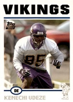 2004 Topps Base Set #354 Kenechi Udeze