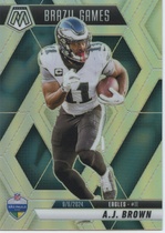 2025 Panini Mosaic Silver #266 A.J. Brown
