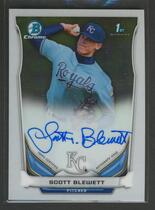 2014 Bowman Chrome Draft Pick Autos #BCA-SB Scott Blewett