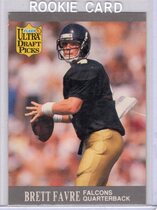 1991 Ultra Base Set #283 Brett Favre