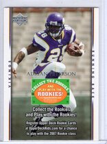 2007 Upper Deck Collect the Rookies #NNO Adrian Peterson