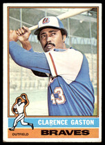 1976 Topps Base Set #558 Clarence Gaston