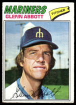 1977 Topps Base Set #207 Glenn Abbott