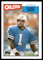 1987 Topps Base Set #307 Warren Moon