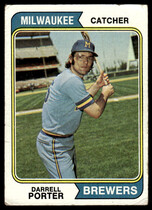 1974 Topps Base Set #194 Darrell Porter