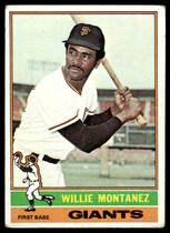 1976 Topps Base Set #181 Willie Montanez