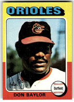 1975 Topps Base Set #382 Don Baylor