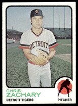 1973 Topps Base Set #256 Chris Zachary