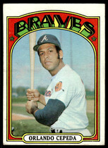 1972 Topps Base Set #195 Orlando Cepeda