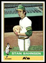 1976 Topps Base Set #534 Stan Bahnsen