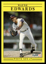 1991 Fleer Base Set #116 Wayne Edwards