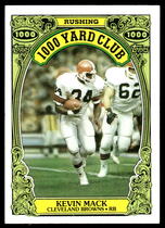 1986 Topps 1000 Yard Club #19 Kevin Mack