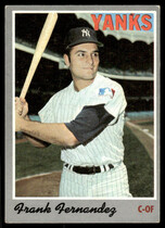 1970 Topps Base Set #82 Frank Fernandez