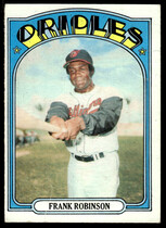 1972 Topps Base Set #100 Frank Robinson