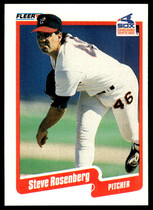 1990 Fleer Base Set #547 Steve Rosenberg