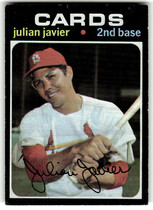 1971 Topps Base Set #185 Julian Javier