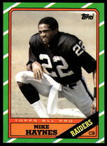 1986 Topps Base Set #73 Mike Haynes