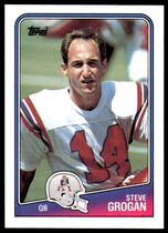 1988 Topps Base Set #176 Steve Grogan