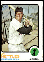 1973 Topps Base Set #358 Jim Nettles