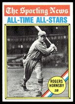 1976 Topps Base Set #342 Rogers Hornsby