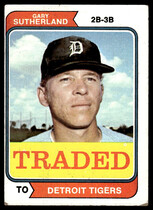 1974 Topps Traded #428 Gary Sutherland