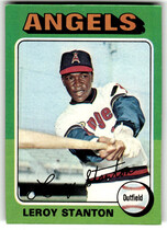 1975 Topps Base Set #342 Leroy Stanton