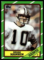 1986 Topps Base Set #348 Brian Hansen
