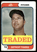 1974 Topps Traded #458 Jim Ray