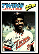 1977 Topps Base Set #375 Larry Hisle