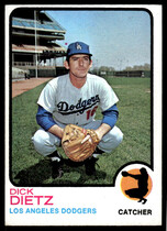 1973 Topps Base Set #442 Dick Dietz