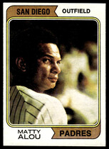 1974 Topps Base Set #430 Matty Alou